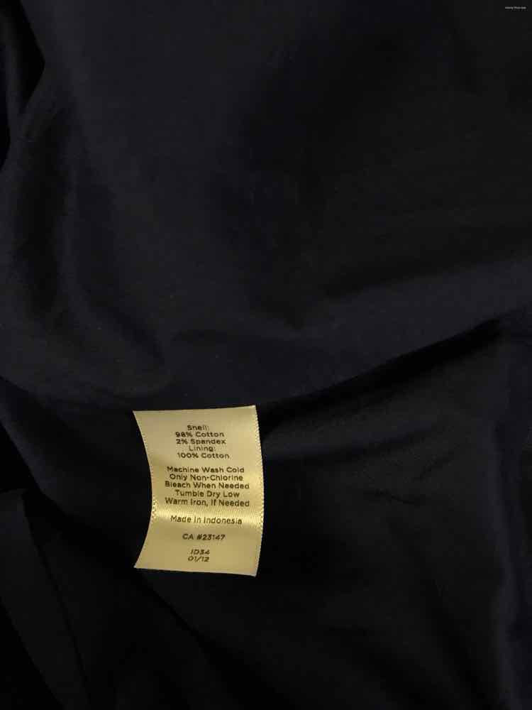 Talbots Size 14 Navy & white Dress