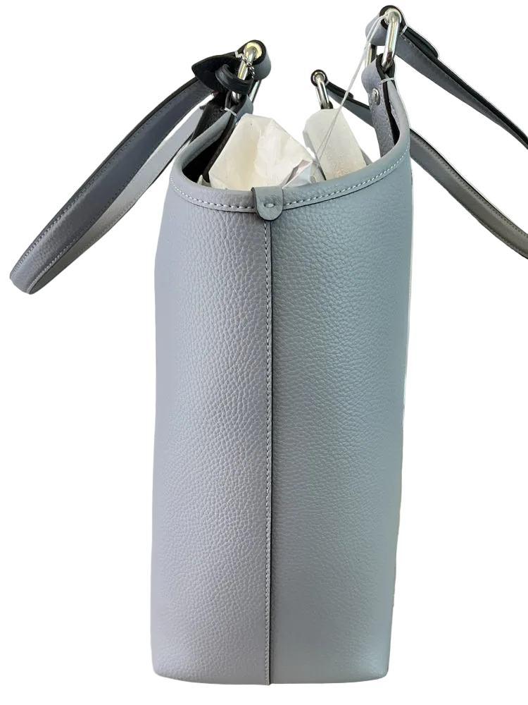 Coach Grey Blue Day Tote Handbags