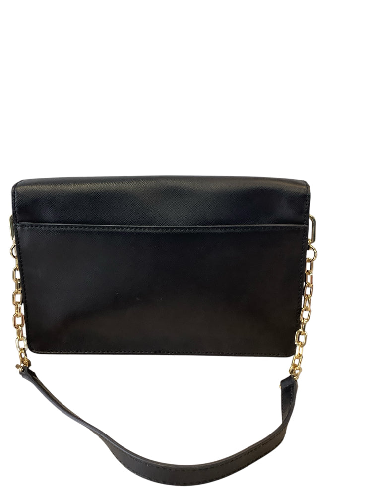 Tory Burch Black Robinson Clutch