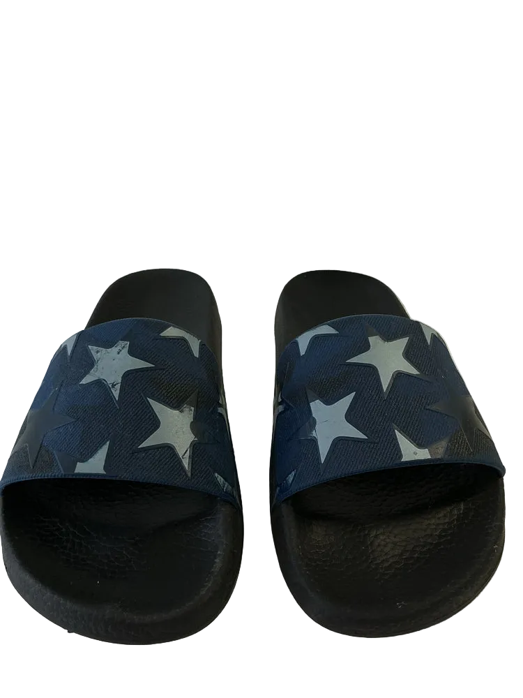 Valentino Shoe Size 8 Blue Slides
