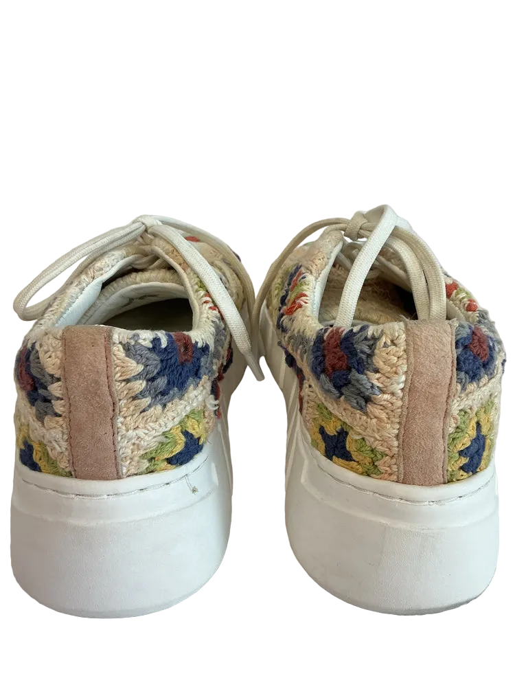 Free People Shoe Size 7 Multi-Color Sneakers