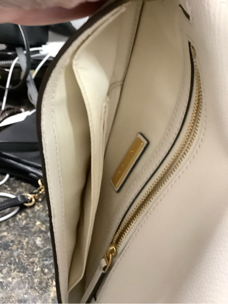 Tory Burch White Kira Clutch