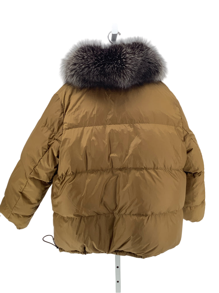 YS Army Size 10 Black & Brown Coat