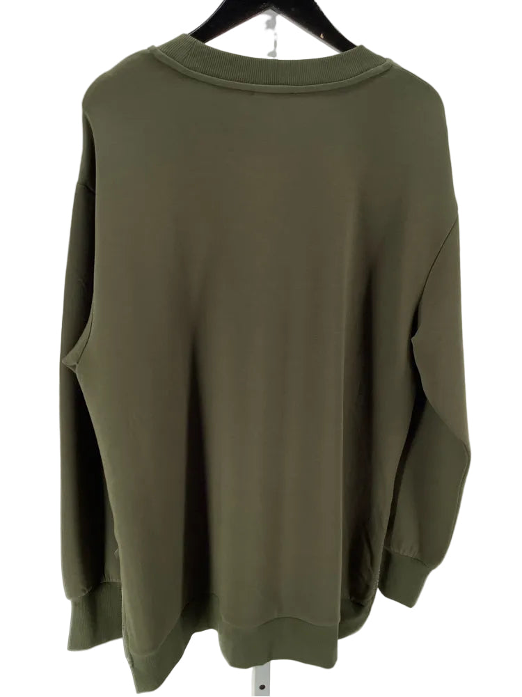 Varley Size XL Green Sweatshirt