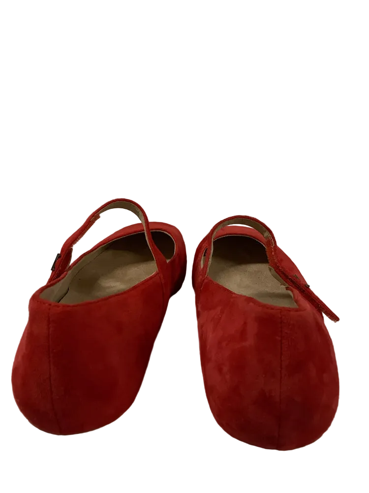 Vionic Shoe Size 7.5 Red Alameda Mary Jane