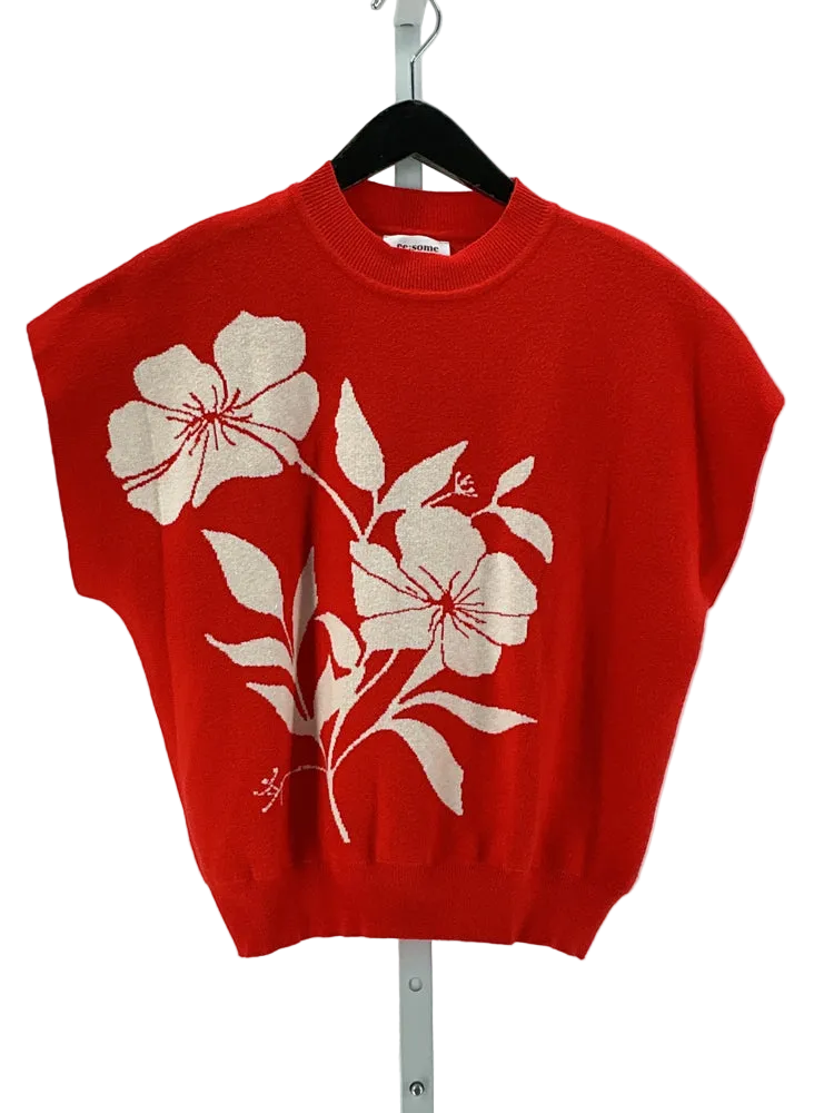 ee:some Size M Red & White Shirt