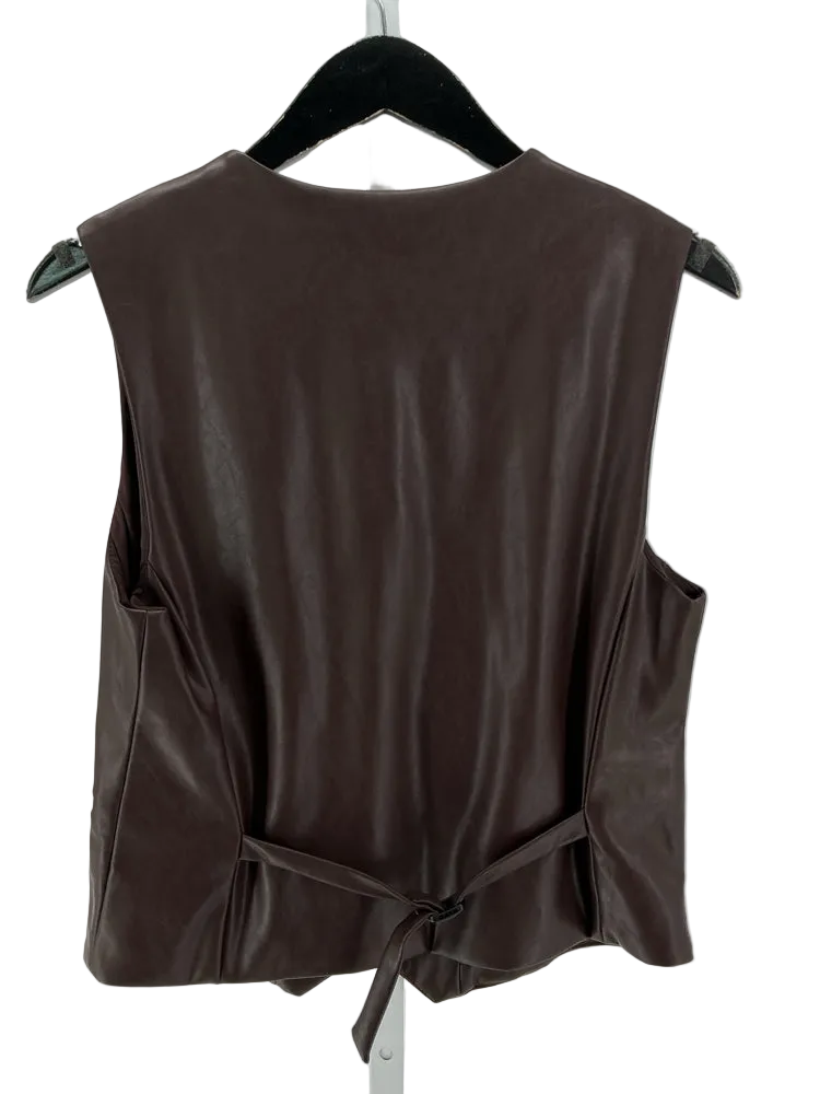 hutch Size M Brown Vest