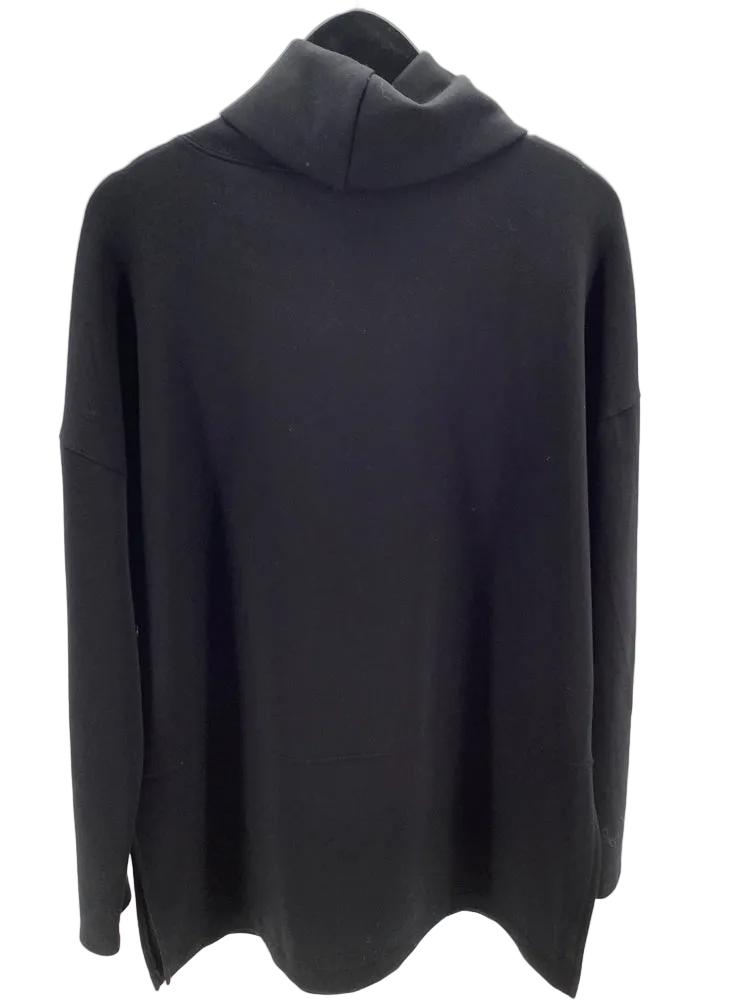 Spanx Size XL Black Sweatshirt