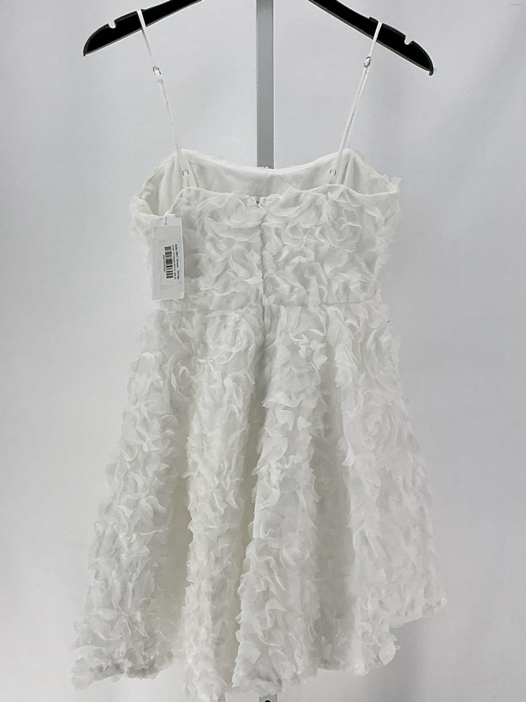 Billy J Size 8 White Ada Dress