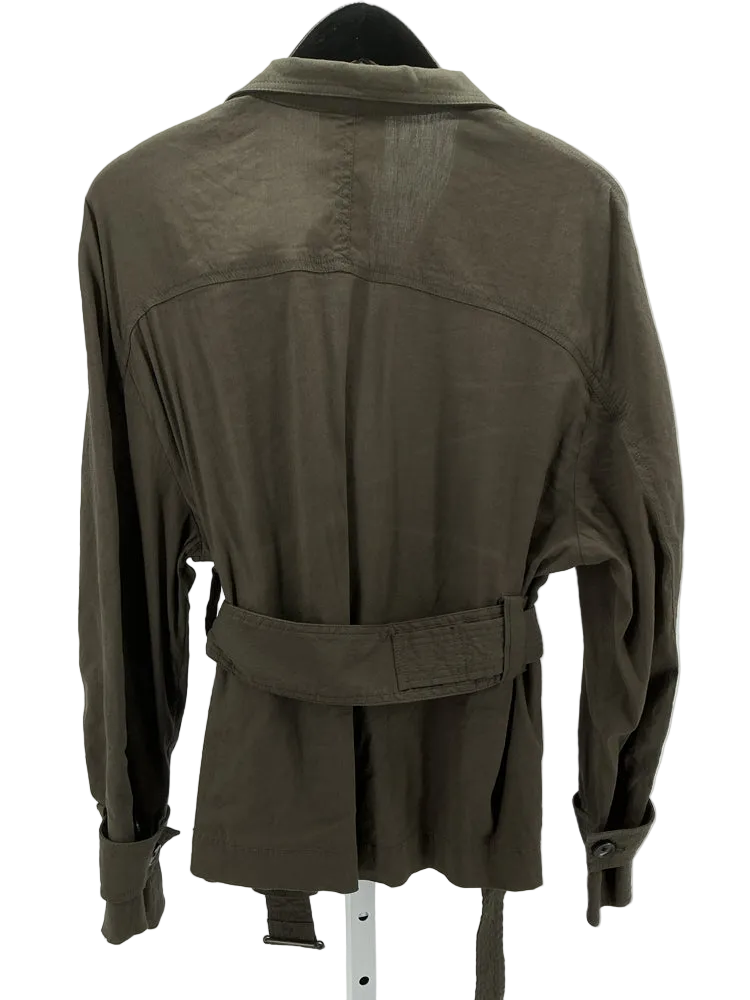Vince Size M Army Green Utility Jacket
