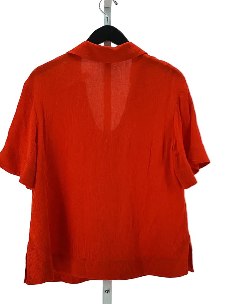 Banana Republic Size S Orange Shirt