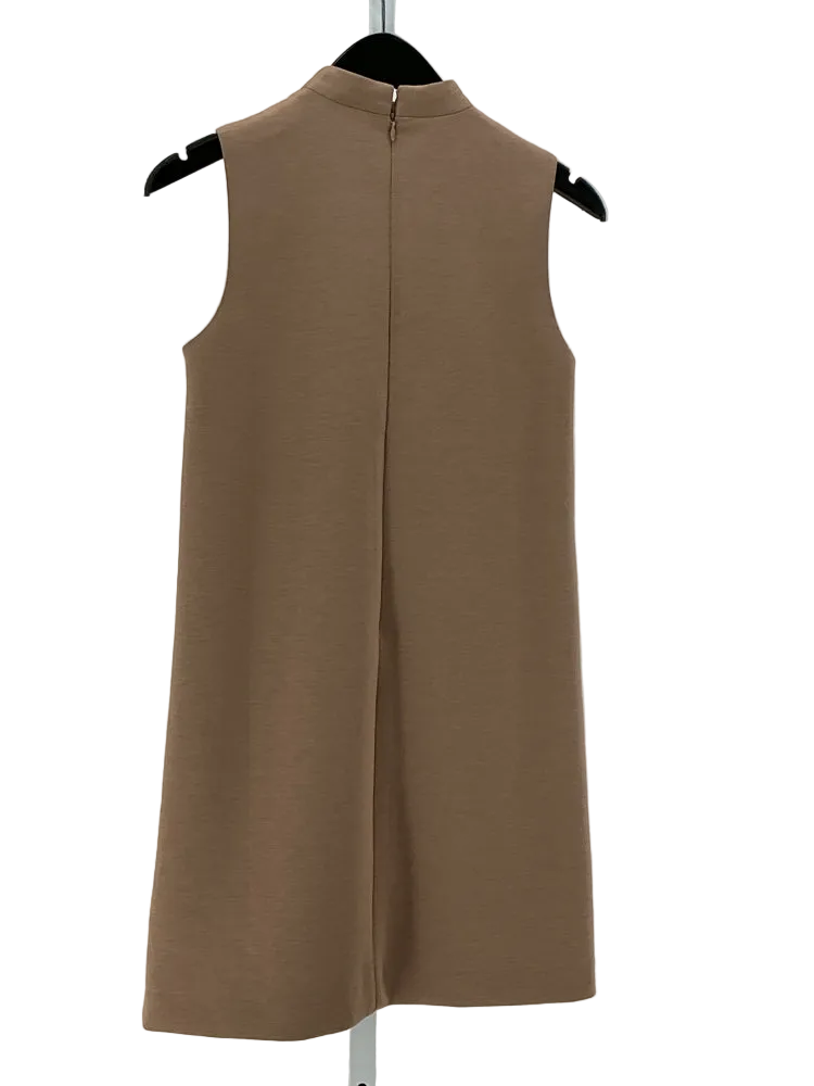 Ann Taylor Size 4P Tan Dress
