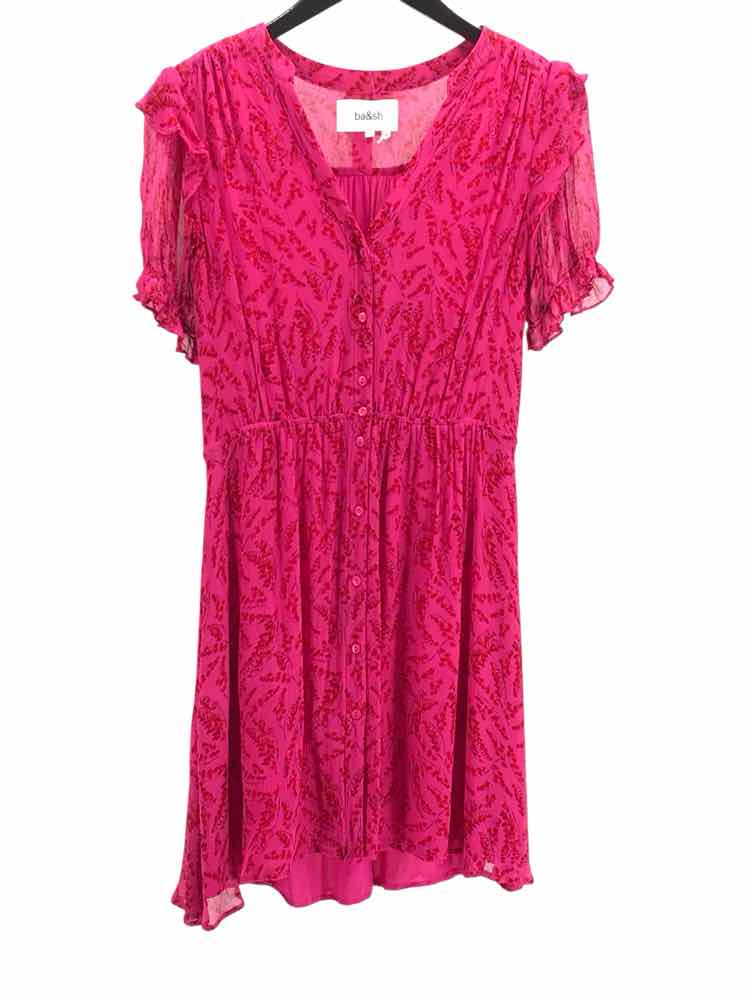 ba&sh Size XS Pink & Red Dress