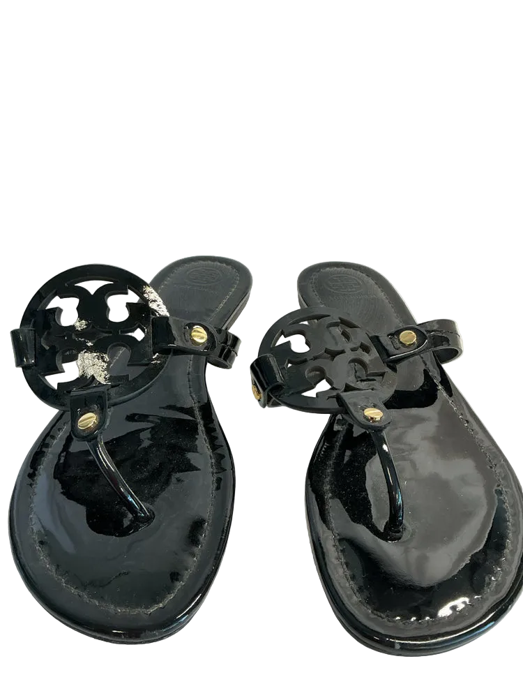 Tory Burch Shoe Size 8.5 Black Sandals