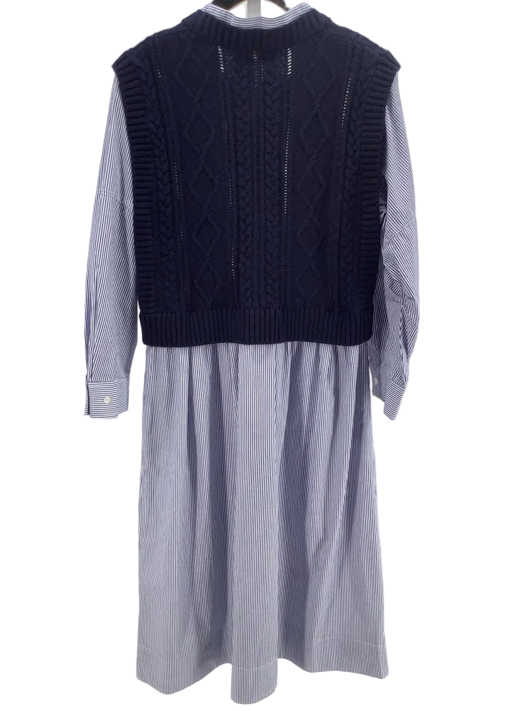 sea New York Size S Navy multi Caleb Dress
