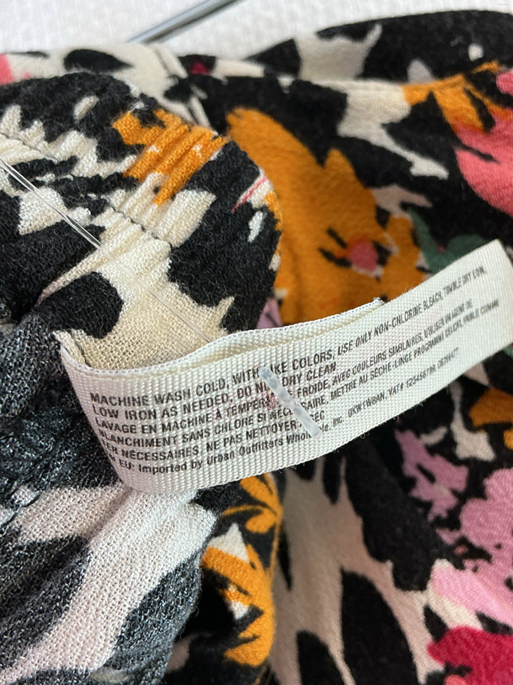 Free People Size XS Black multi Pants