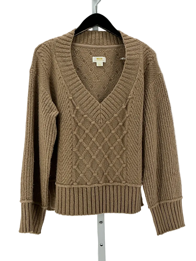 Maeve Size M Tan Sweater