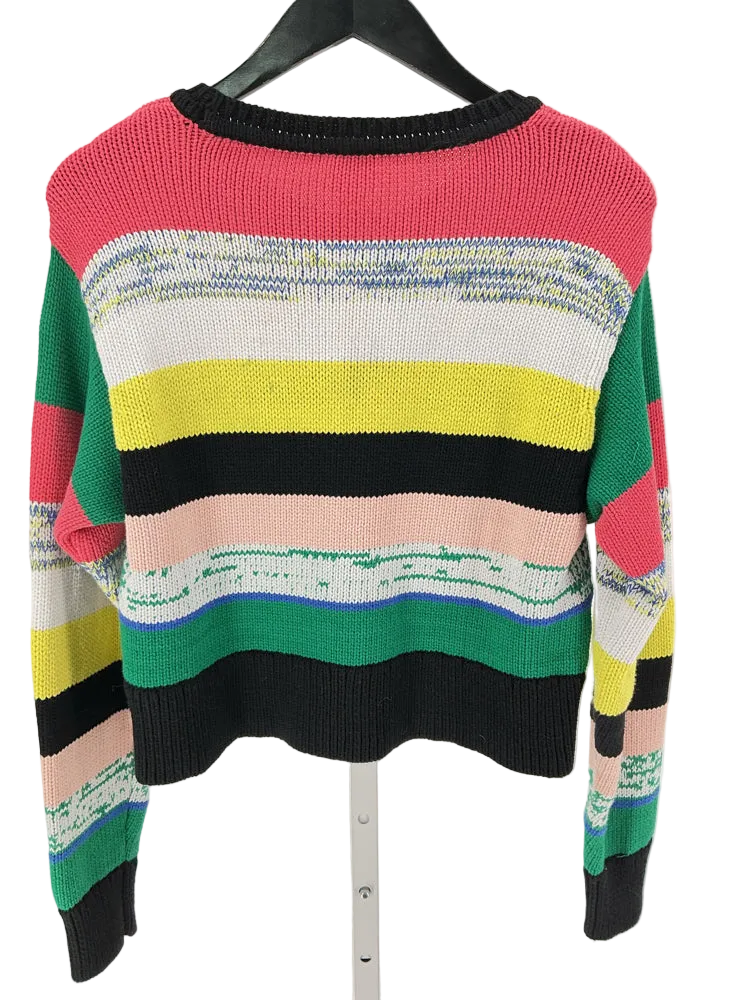 Cabi Size M Black multi Sweater