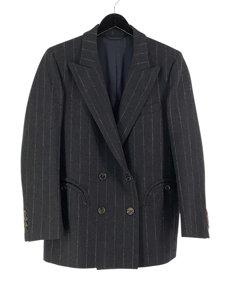 Blaze Milano Size 8 Gray Blazer