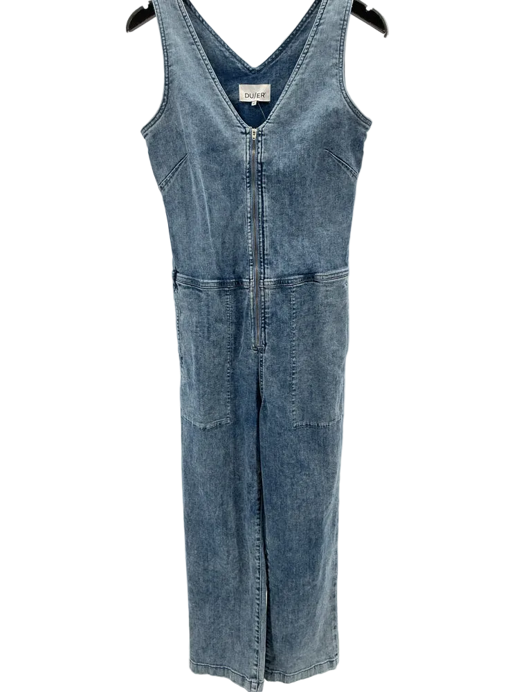 DU/ER Size S Blue Jumpsuit