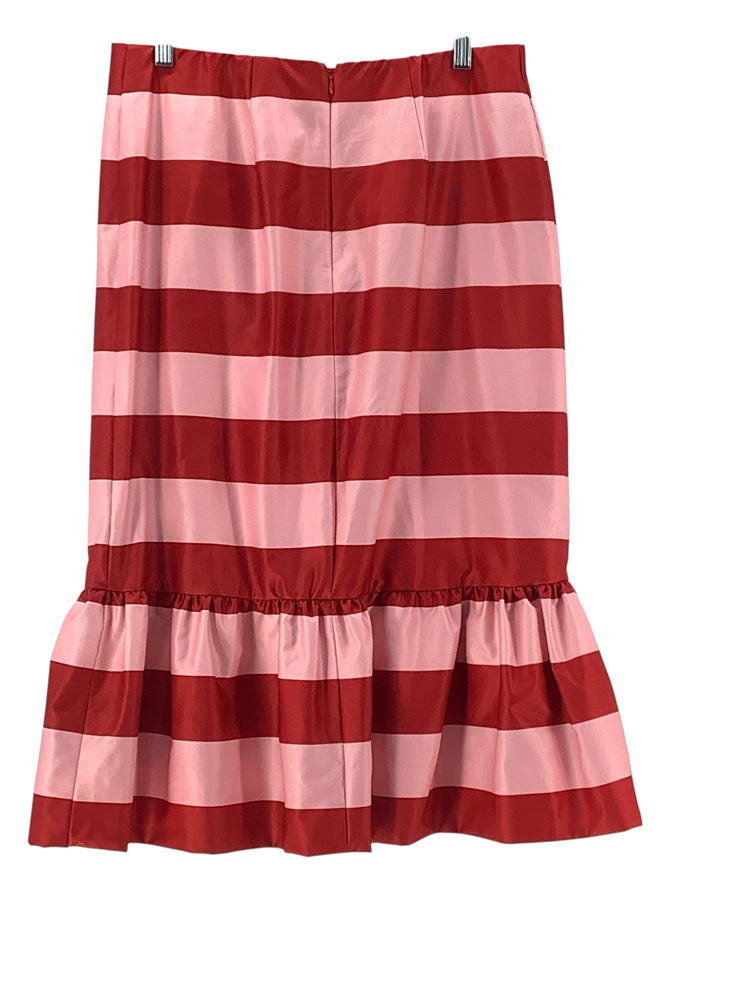 Eloquii Size 14 Red & Pink Skirt