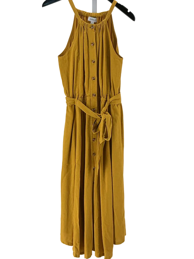 Evereve Size M Yellow Dress