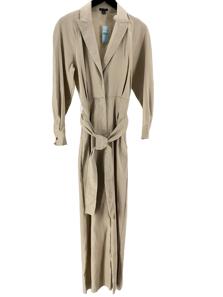 Ann Taylor Size 0P Tan Jumpsuit