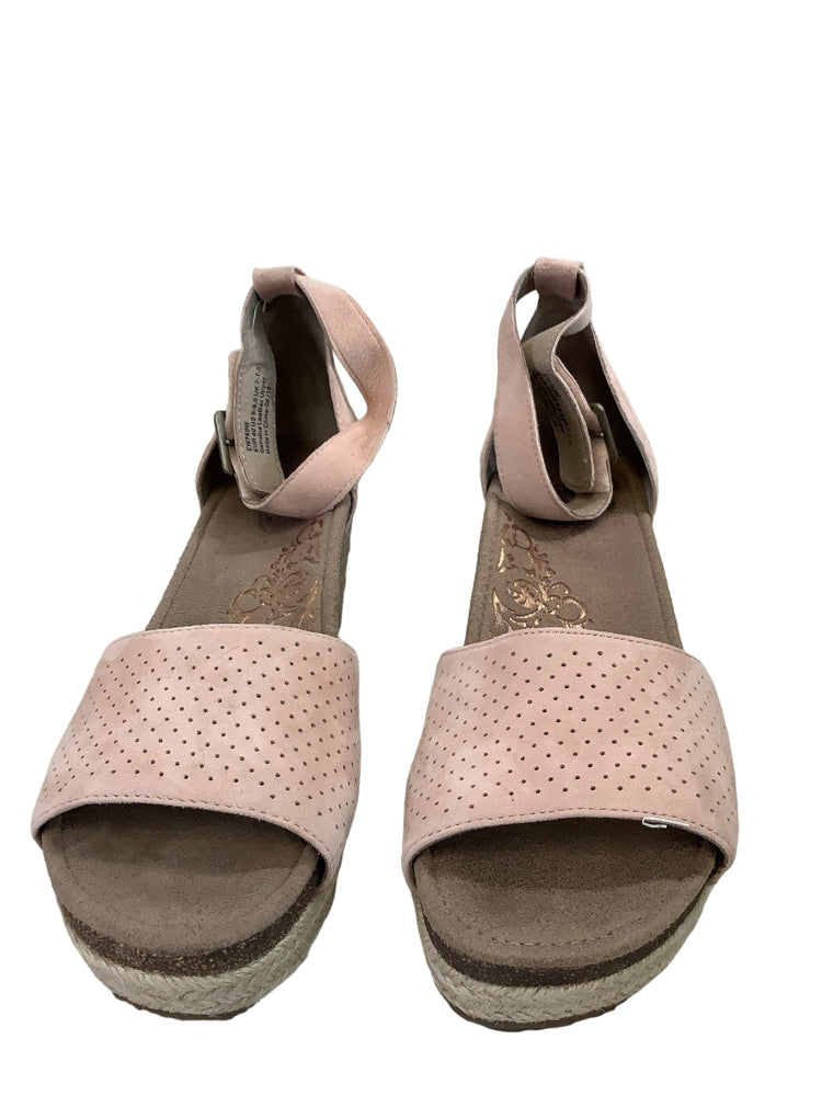 Aetrex Shoe Size 9 Pink Wedges