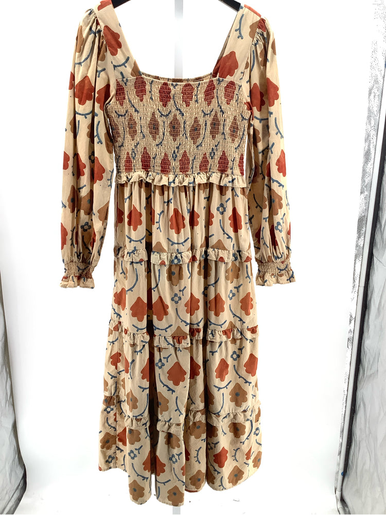 Christy Dawn Size MP Tan Multi Emerson Dress