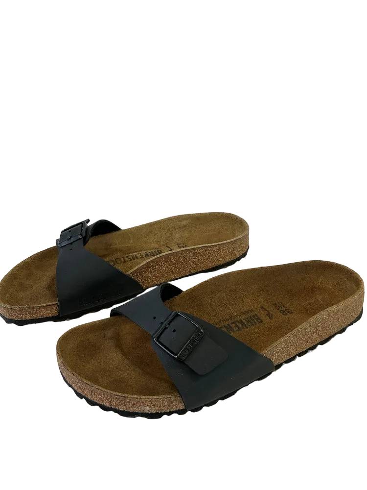 Birkenstock Shoe Size 7/7.5 Black Sandals