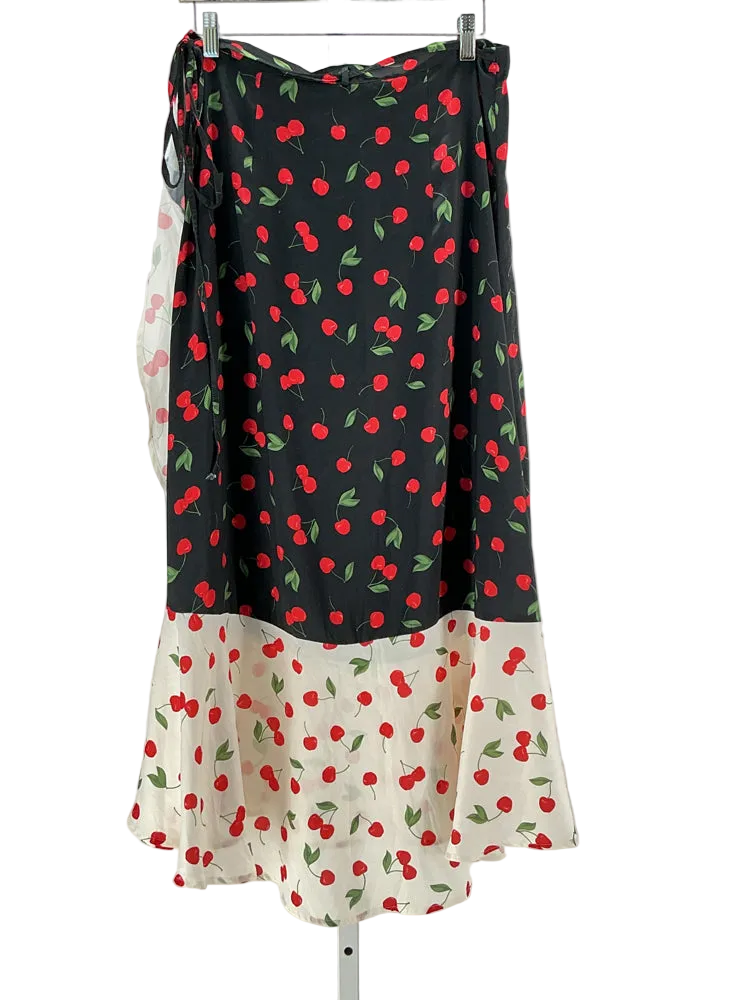 Summersalt Size XL Black multi Skirt