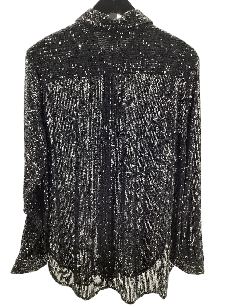 Calvin Klein Size L Black Shirt