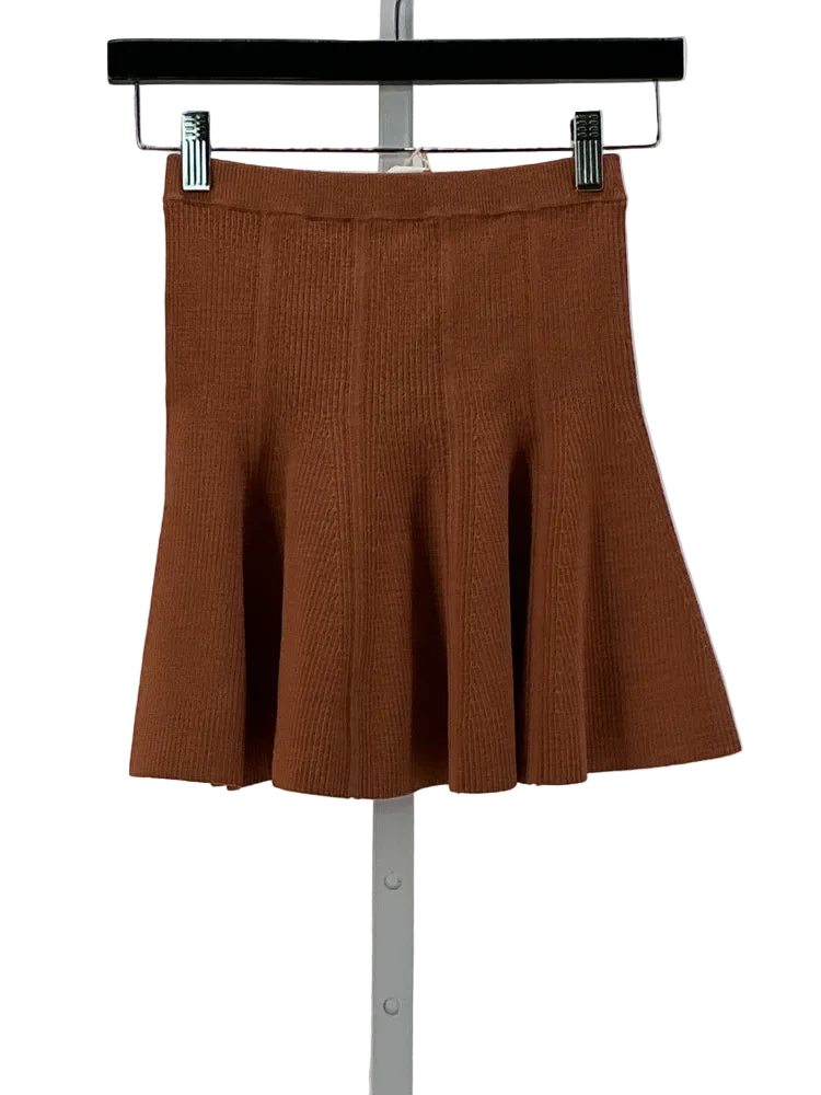 Dion Lee Size 2 Brown Skirt