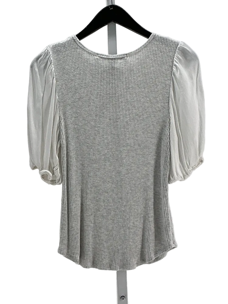 Fifteen Twenty Size XS Gray & White Shirt