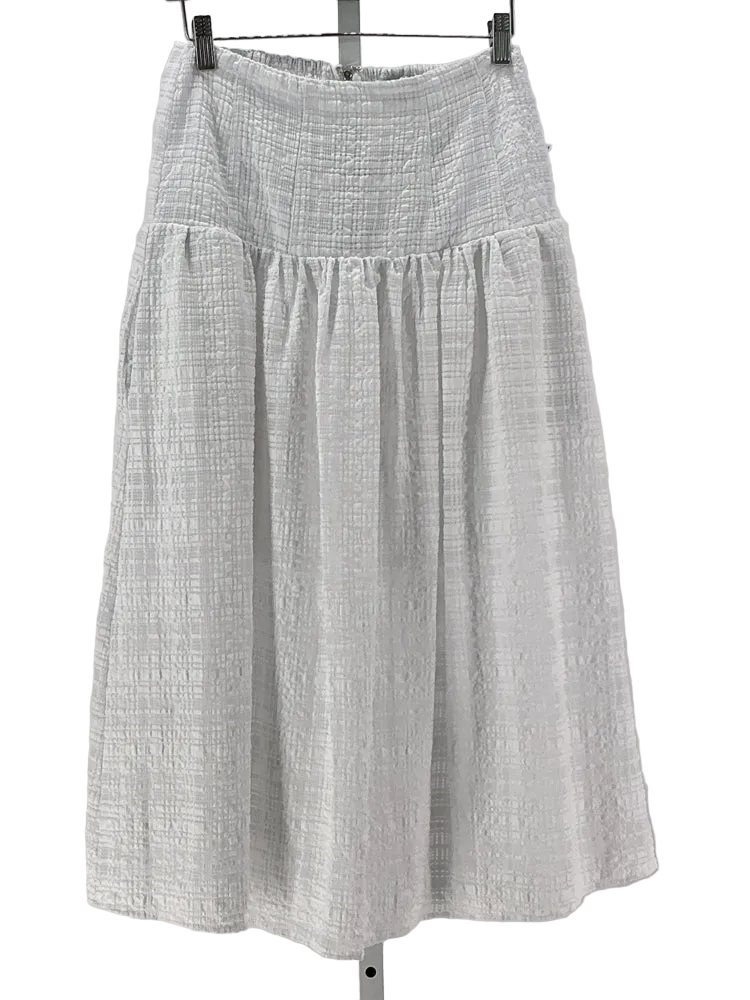 Current Air Size S White Skirt