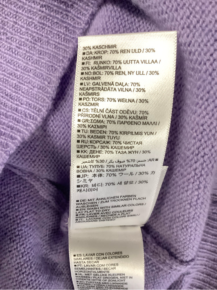 Allude Size S Lavender Sweater