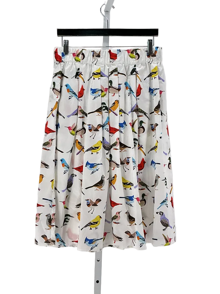 Lesley Evers Size M White multi Skirt