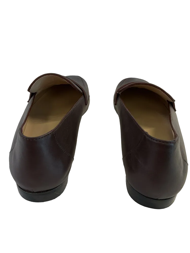 Le Monde Beryl Shoe Size 6 Brown Loafers