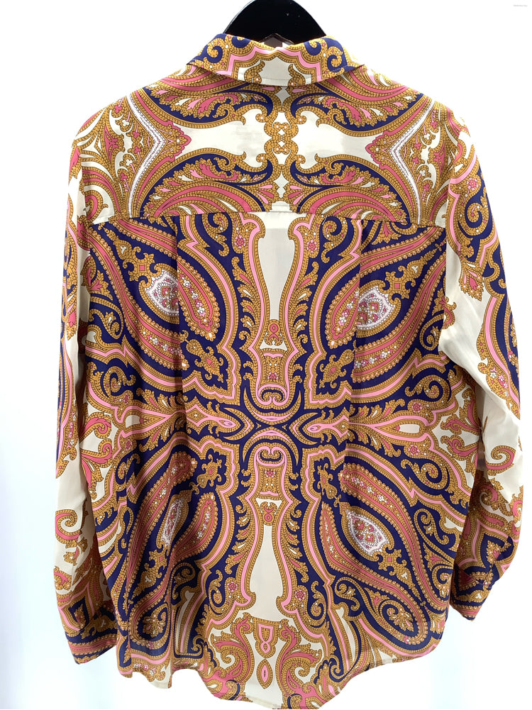 Finley Size XL Orange Multi Shirt