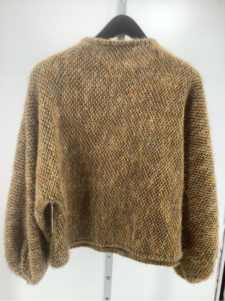 bryn Walker Size L Yellow Multi Anna Sweater
