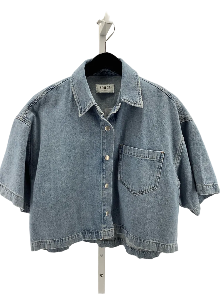 AgoldE Size XS Denim Shirt