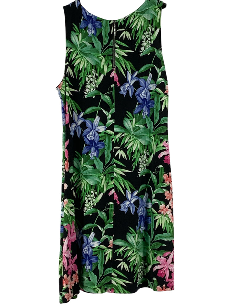 Tommy Bahama Size L Black multi Dress