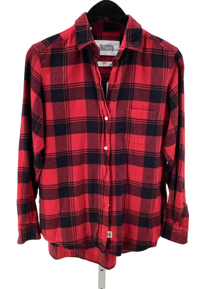 grayson Size 2 Red & Black Shirt