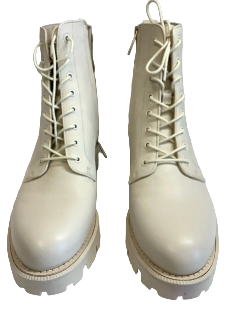 Sam Edelman Shoe Size 10 White Booties
