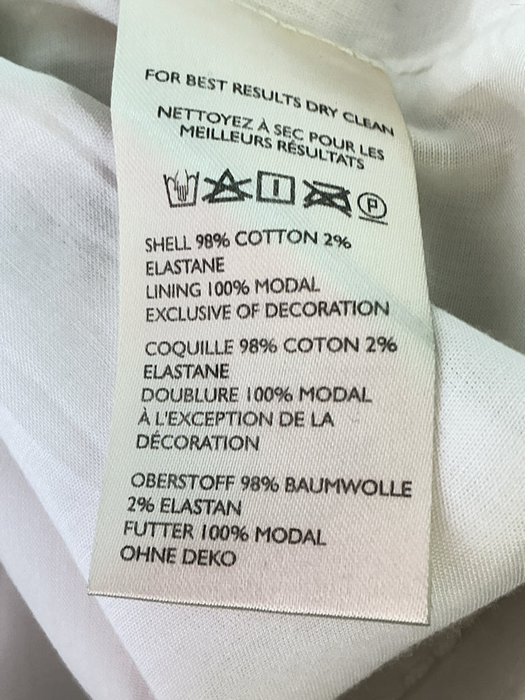 Maeve Size 8 White multi Dress