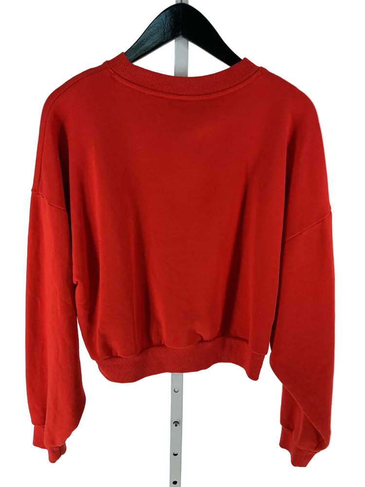 Alo Size S Red Sweatshirt