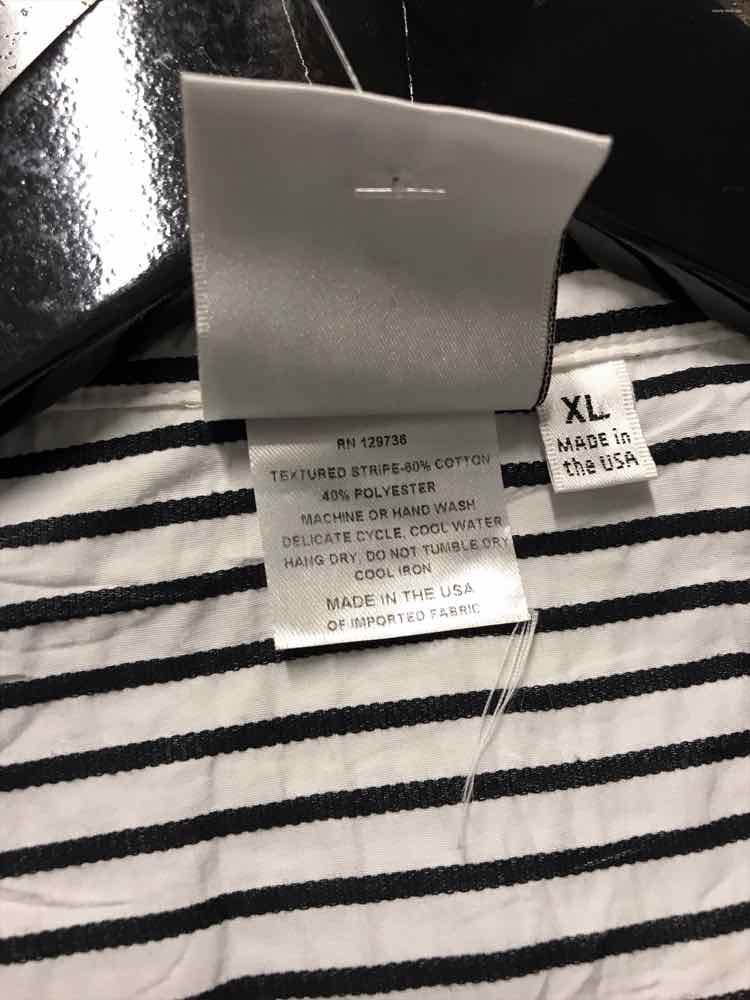 Finley Size XL Black & White Shirt
