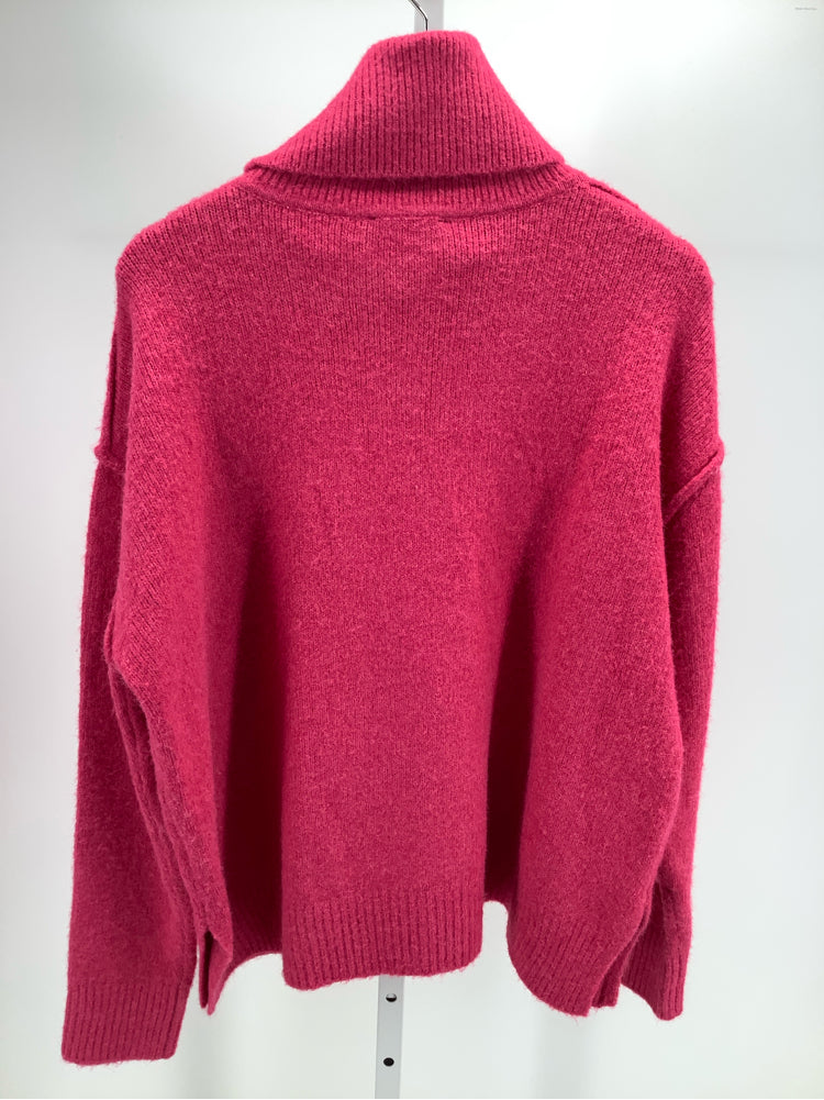 Karen Kane Size L Pink Sweater