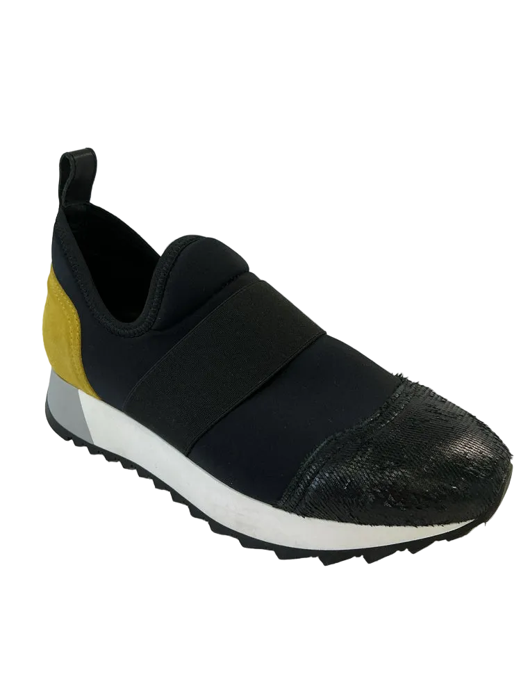 M.Gemi Shoe Size 7.5 Black multi Sneakers