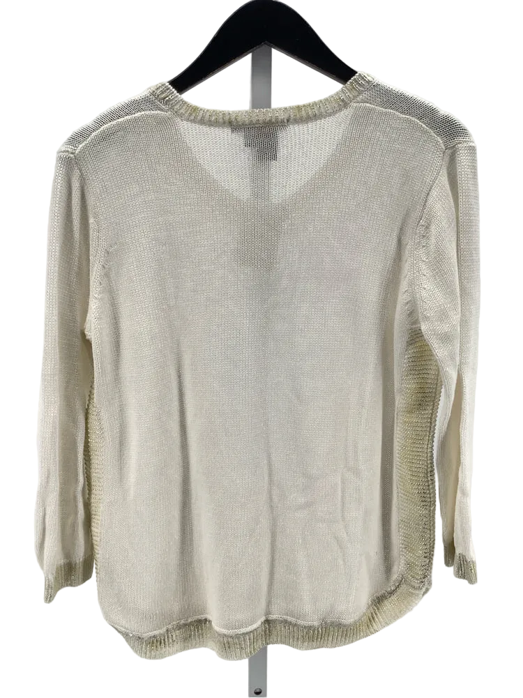 Peace of Cloth Size M Cream Sweater